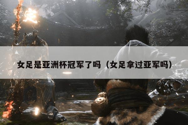 女足是亚洲杯冠军了吗（女足拿过亚军吗）