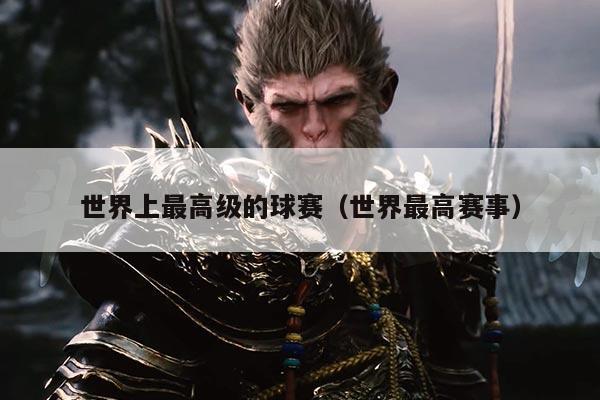 世界上最高级的球赛（世界最高赛事）