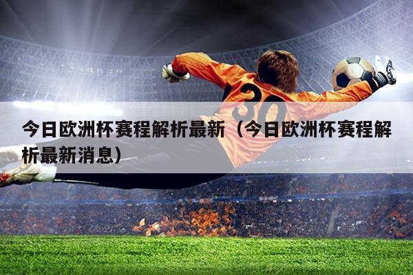 今日欧洲杯赛程解析最新(今日欧洲杯赛程解析最新消息)