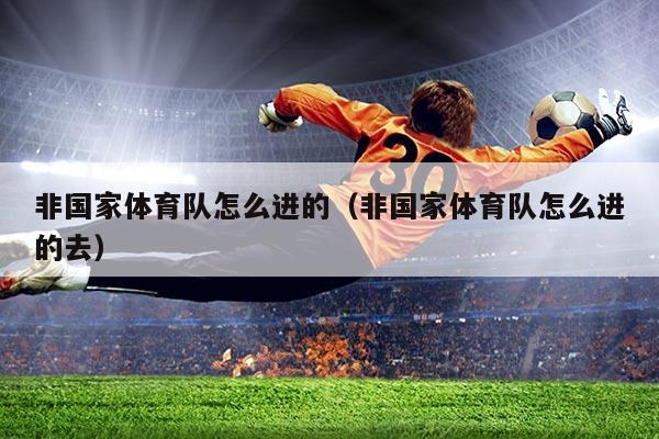 非国家体育队怎么进的（非国家体育队怎么进的去）