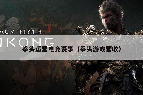 拳头运营电竞赛事（拳头游戏营收）