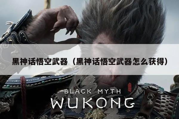 黑神话悟空武器(黑神话悟空武器怎么获得)