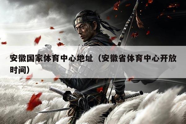 安徽国家体育中心地址（安徽省体育中心开放时间）