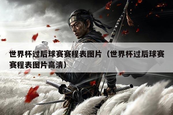世界杯过后球赛赛程表图片(世界杯过后球赛赛程表图片高清)